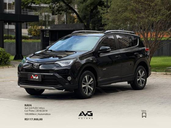 TOYOTA RAV4 2.0 16V GASOLINA 4P AUTOMÁTICO TOYOTA RAV4 2.0 16V GASOLINA 4P AUTOMÁTICO